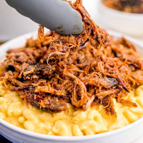 Mac and Chees Pulled Pork